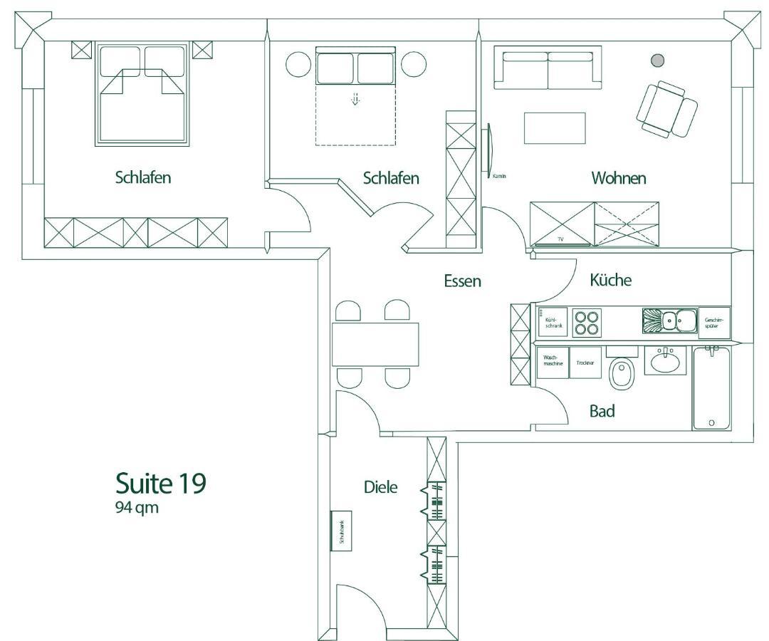 Brauhaus Suite 19 Sebnitz Exteriör bild